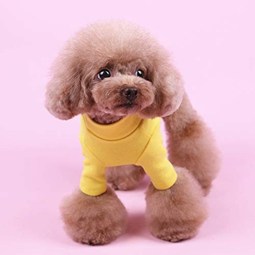 Camisetas De Color Liso Para Perros Para Perros Pequeños (l