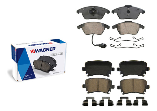 Kit Balatas D/t Cer Wgnn Jetta A6 Bicentenario 2011 Cs