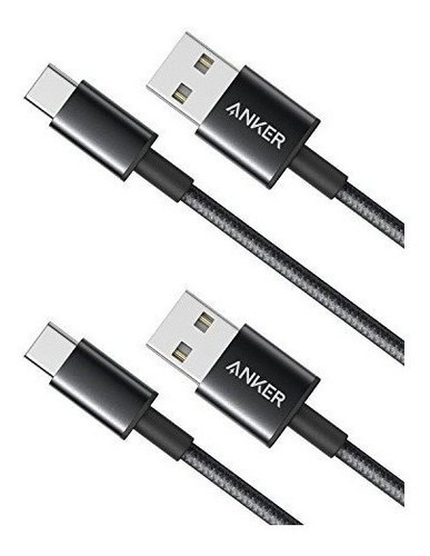 Anker Cable Usbc A Usba De Nailon Doble Trenzado Para Samsun