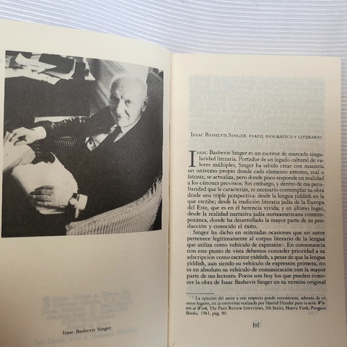 Un Amigo De Kafka Y Otros Relatos I Bashevis Singer Catedra