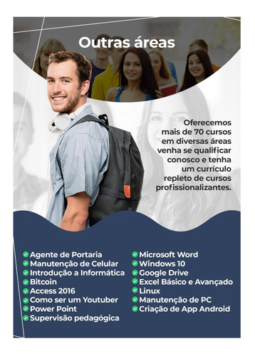 Imagem 5 de 10 de Curso Ead Com Video Aula E Certificado 1 Curso Por R$ 197,00