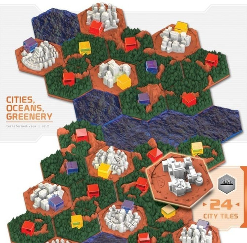 Terraforming Mars Ks Caja Con Losetas