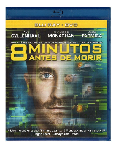 8 Minutos Antes De Morir Gyllenhaal Pelicula Blu-ray + Dvd