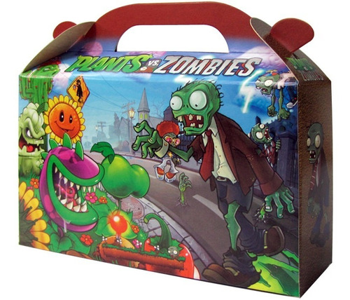 Plantas Vs Zombies  Bolsita Golosinera Souvenir Pack X 45 Un