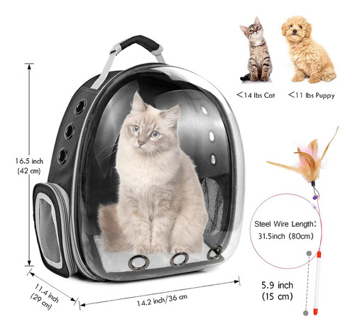 Mochila Bolso Paseo Perros Cachorros Gatos Mascotas Lazy Dog