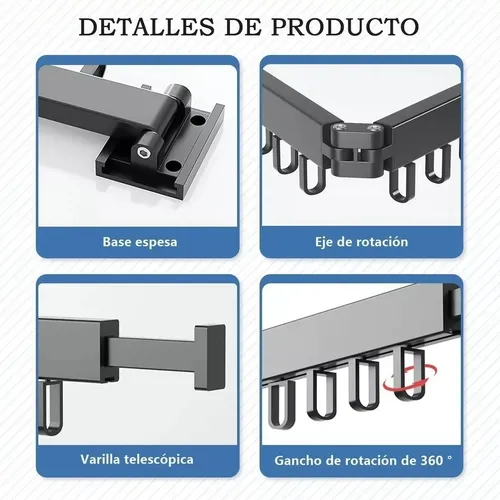 Tendederos hotsell retráctiles exterior