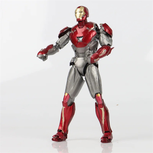 Colección De Modelos De Figuras De Acción Shf Iron Man Mk47