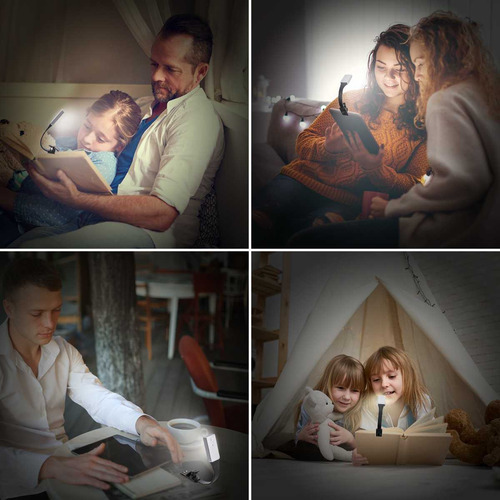 Luz Led Recargable Para Libro Electrónico Para Kindle Paper