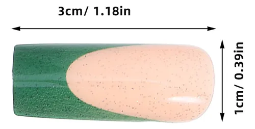 24 Pegatinas Reutilizables Para Uñas: Purpurina Para Ataúd C