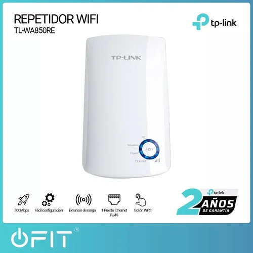 Repetidor Y Extensor Wifi Tp Link 300 Mbps