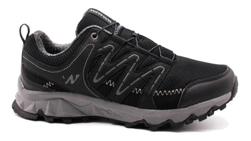 Zapatilla Norwest Hombre Confort Run Negro
