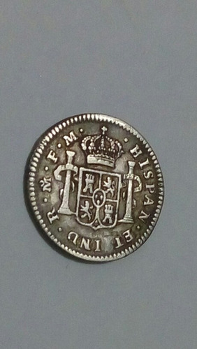 Moneda Plata 1/2 Real Carlos Iiii 1797