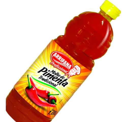 Molho De Pimenta Tradicional 1,01lt Arrifana