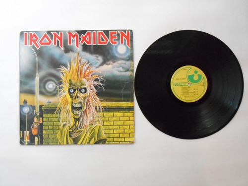 Lp Vinilo Iron Maiden Iron Maiden Primera  Edicion Usa 1980