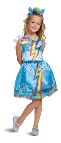 Disguise Rainbow Dash - Disfraz De My Little Pony Para Niñ.