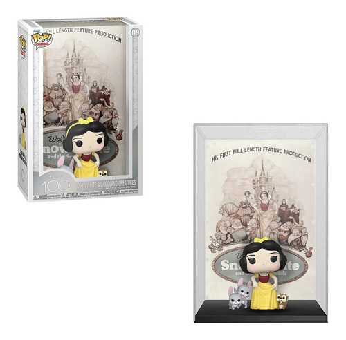 Funko Pop Movie Posters Disney Snow White & Woodland Creatur