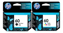 Comprar Cartuchos Jato De Tinta 60 Comum (preto E Color) Originais