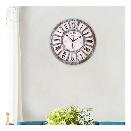 Movimiento De Barrido De Relojes De Pared De Cocina Números