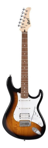 Guitarra eléctrica Cort G Series G110 double-cutaway de álamo 2-tone sunburst con diapasón de jatoba