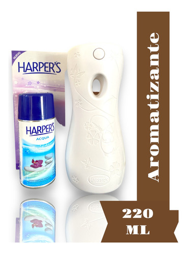 Kit Aromatizador Harper`s Difusor Automático + Respuesto