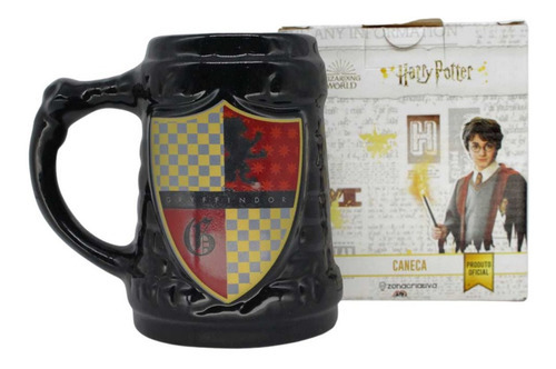 Caneca Harry Potter 3d Grifinória Gryffindor 500 Ml Oficial