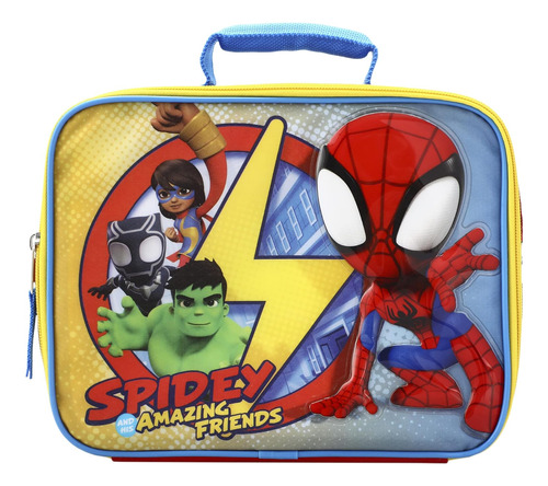 Spidey And Friends - Kit De Almuerzo Niños, Multicolor