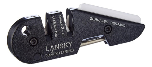 Lansky Sharpeners Ps-med01 - Afilador De Cuchillos (negro)