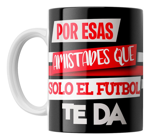 Tazas Dia Del Amigo Futbol | Personalizables Ceramica #014
