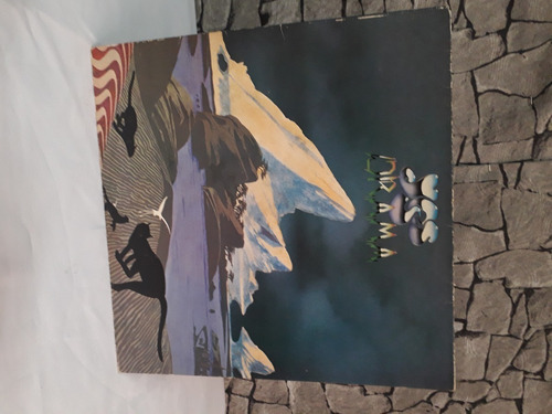Lp Yes Drama 1980 Com Encarte (Usado)