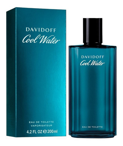 Cool Water Men 200ml Edt        Silk Perfumes Original
