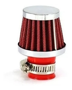 Filtro Mini De Aire Tipo K & N Deportivo Tuning Rojo