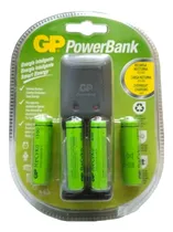 Comprar Cargador Gp 4 Baterias Pilas 2 Aaa \u002F 2 Aa Recargables (1051)