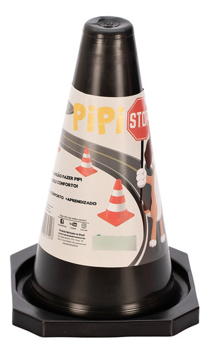 Cone Xixi De Plástico Pipi Stop Sanitario Para Caes Pet