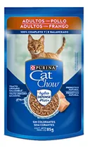 Comprar Purina Cat Chow Pouch\u002Fsalsa Pollo X15 (1 Caja)