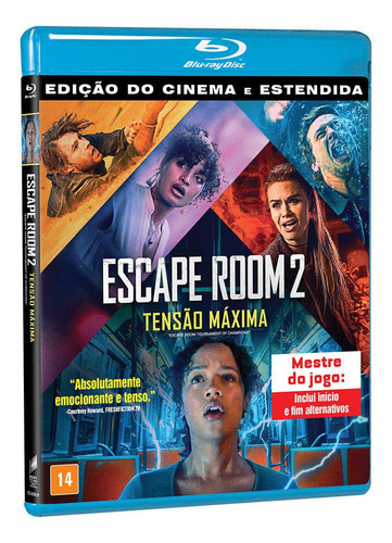 Blu-ray Escape Room 2: Tensão Máxima