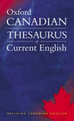 Libro Oxford Canadian Thesaurus Of Current English - Kath...