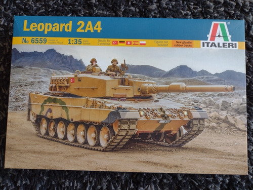 Tanque Leopard 2a4 1/35 Italeri 6559