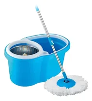 Comprar Trapero Giratorio 360 Con Mopa Color Azul