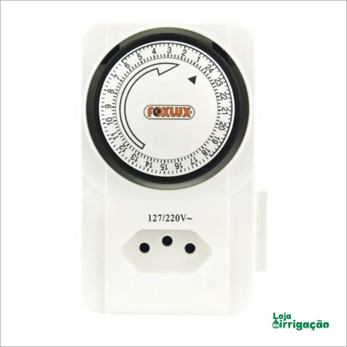 Imagem 3 de 3 de Timer Analógico Bivolt Foxlux - Temporizador Fx Tba