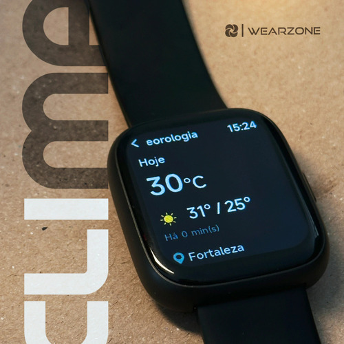 Smartwatch Lançamento Econômico Com Strava E Tela Amoled Preto Preto