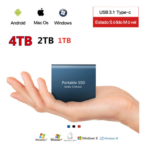 . Disco Rígido Externo Barato U Hd 4tb Para Laptop E