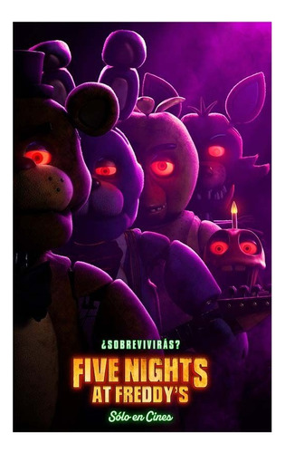 Poster Five Nights At Freddy's.