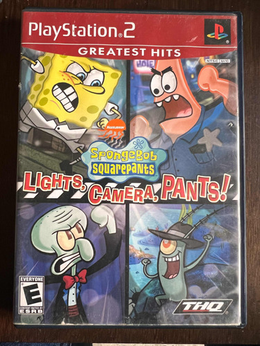 Sponge Bob Squarepants Light, Camera, Pants! Playstation 2