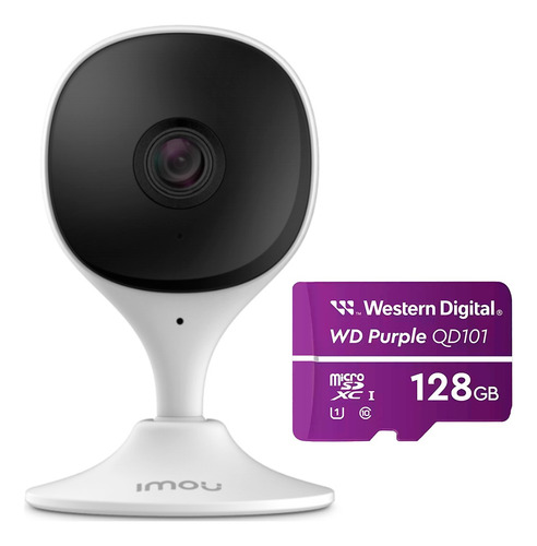 Cámara Ipc-c22cn 2mp Micrófono Ir 10mts Memoria 128gb