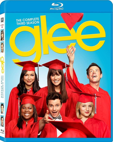Glee 3ª Temporada - Box Com 4 Blu-rays - Importado