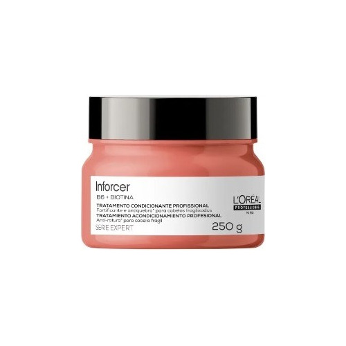 Kit Loreal Inforcer Shampoo 300ml + Cond 200ml + Más 250g