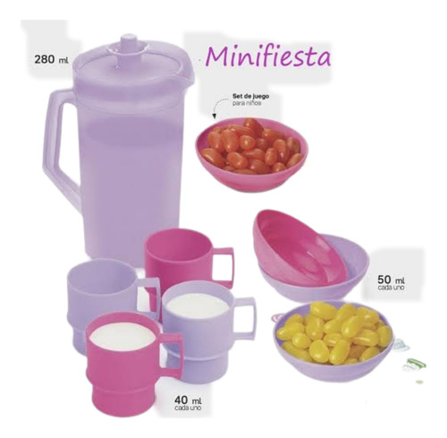 Set Juego Infantil Tupperware