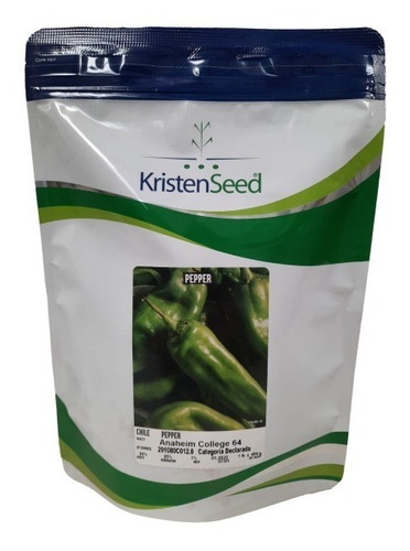 Semilla De Chile Anaheim College 64 Bolsa 1 Lb