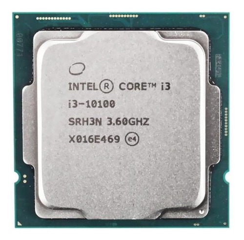 Processador Intel Core I3-10100 3.60ghz Até 4.3ghz Quad Oem