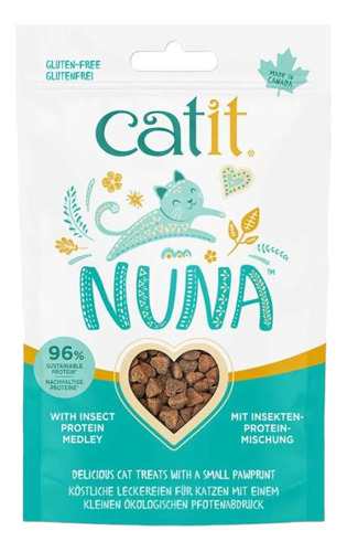 Cat It Nuna Proteina De Insecto 60gr Snack Golosinas Gatos